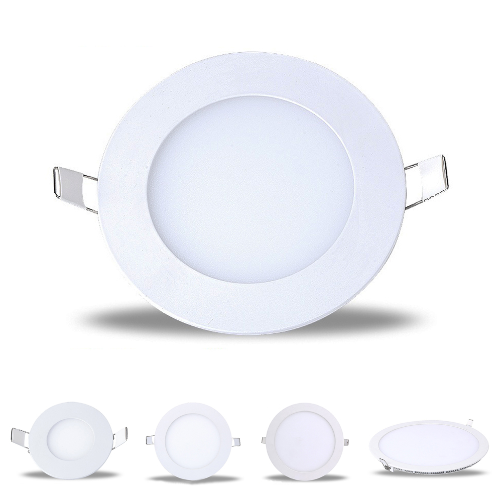 LED Round Recess Mounted Panel Lights